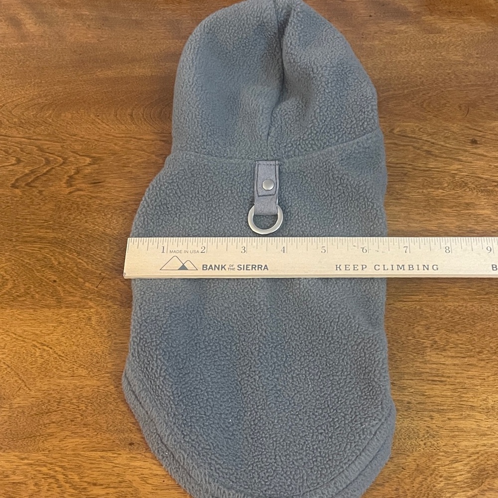 GOOBY Serra Charcoal Fleece Pet Vest